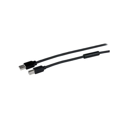 STARTECH .com USB Data Transfer Cable for Notebook, Hard Drive, Keyboard/Mouse, Printer, Network Device, Modem - 15.24 m - Shielding - 1 Pack
