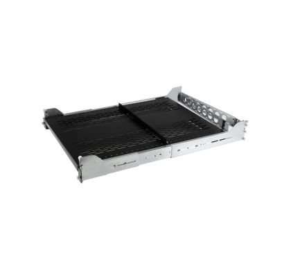 STARTECH .com 2U 482.60 mm Wide x 802.64 mm Deep Rack-mountable Rack Shelf for Server - Black