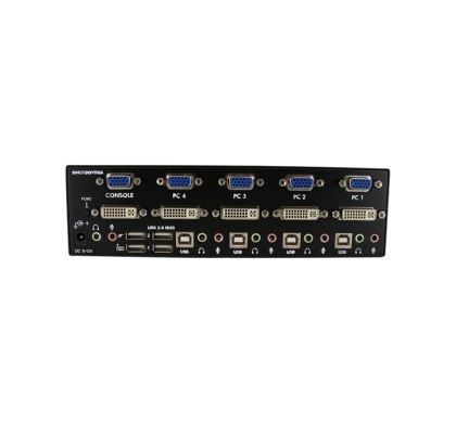 STARTECH .com SV431DDVDUA KVM Switchbox Rear