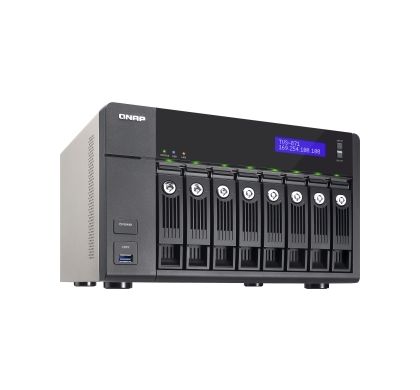 QNAP Turbo vNAS TVS-871 8 x Total Bays NAS Server - Tower