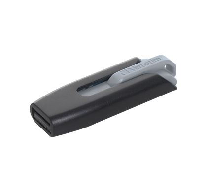 VERBATIM Store 'n' Go V3 256 GB USB 3.0 Flash Drive - Grey Left