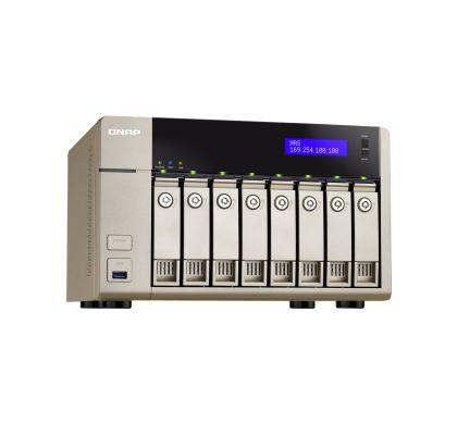 QNAP Turbo vNAS TVS-863+ 8 x Total Bays NAS Server - Tower