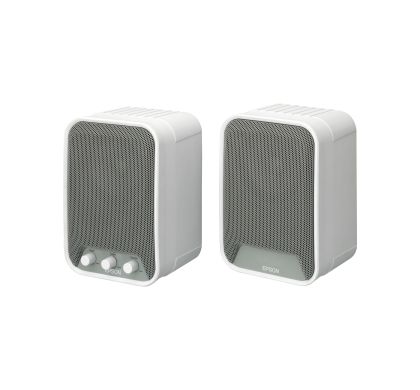EPSON ELP-SP02 2.0 Speaker System - 30 W RMS - White, Grey