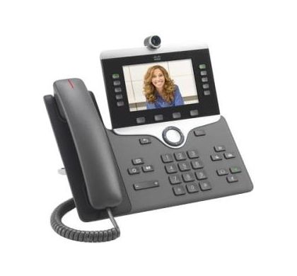 LINKSYS Cisco 8845 IP Phone - Cable - Wall Mountable - Charcoal