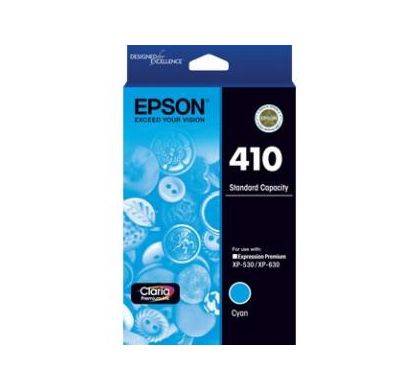 EPSON Claria 410 Ink Cartridge - Cyan