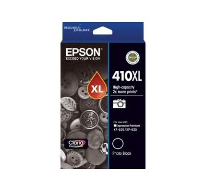 EPSON Claria 410XL Ink Cartridge - Photo Black
