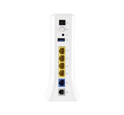 NETCOMM NF10W IEEE 802.11n ADSL2+, VDSL2, Ethernet Modem/Wireless Router Rear