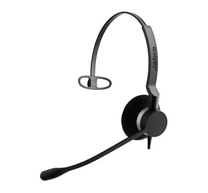 JABRA BIZ Wired Mono Headset - Over-the-head - Supra-aural LeftMaximum