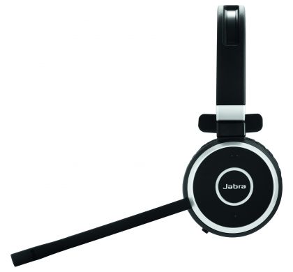 JABRA EVOLVE 65 Wireless Bluetooth Stereo Headset - Over-the-head - Supra-aural LeftMaximum