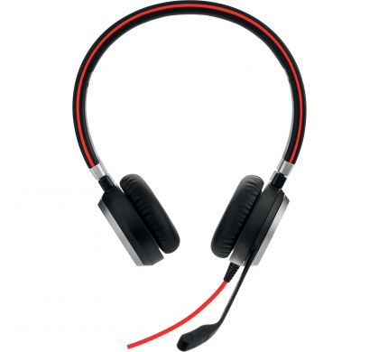 JABRA EVOLVE 40 Wired Stereo Headset - Over-the-head - Circumaural FrontMaximum