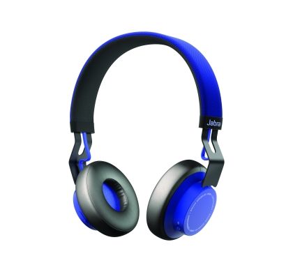 JABRA Move Wired/Wireless Bluetooth 40 mm Stereo Headset - Over-the-head - Circumaural - Blue