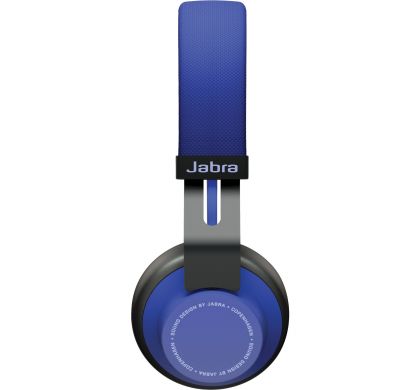 JABRA Move Wired/Wireless Bluetooth 40 mm Stereo Headset - Over-the-head - Circumaural - Blue LeftMaximum