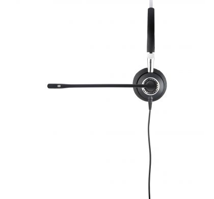 JABRA BIZ Wired Mono Headset - Over-the-head, Behind-the-neck - Supra-aural LeftMaximum