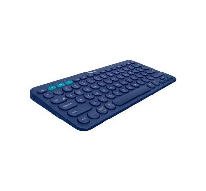 LOGITECH K380 Keyboard - Wireless Connectivity - Bluetooth - Blue