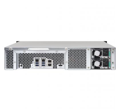 QNAP Turbo NAS TS-1253U-RP 12 x Total Bays NAS Server - 2U - Rack-mountable RearMaximum