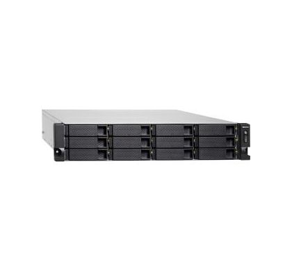 QNAP Turbo NAS TS-1263U-RP 12 x Total Bays NAS Server - 2U - Rack-mountable