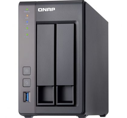 QNAP Turbo NAS TS-251+ 2 x Total Bays NAS Server LeftMaximum