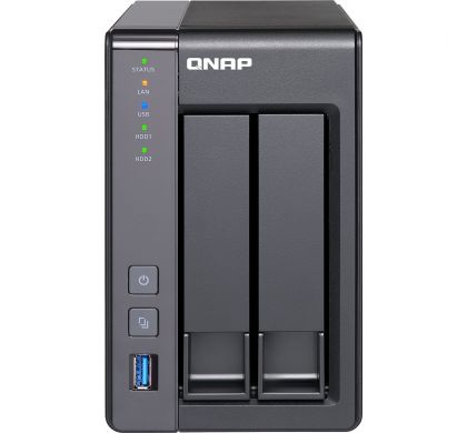 QNAP Turbo NAS TS-251+ 2 x Total Bays NAS Server FrontMaximum
