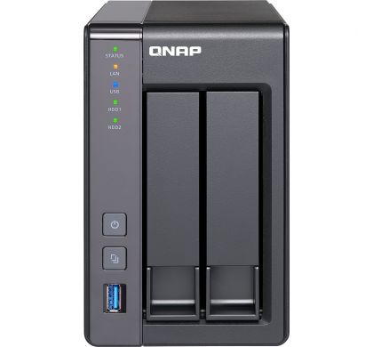 QNAP Turbo NAS TS-251+ 2 x Total Bays NAS Server FrontMaximum