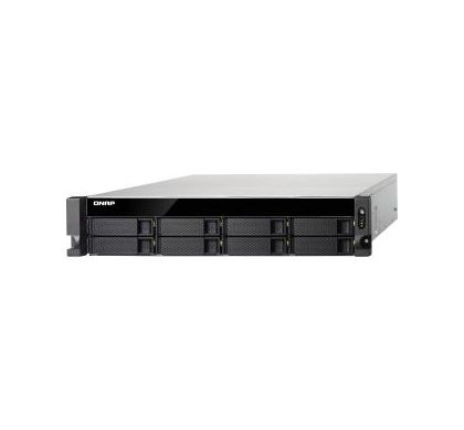 QNAP Turbo NAS TS-863U-RP 8 x Total Bays NAS Server - 2U - Rack-mountable