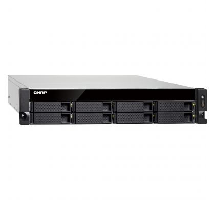 QNAP Turbo NAS TS-863U-RP 8 x Total Bays NAS Server - 2U - Rack-mountable TopMaximum