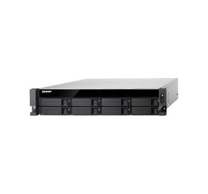 QNAP Turbo NAS TS-863U 8 x Total Bays NAS Server - 2U - Rack-mountable