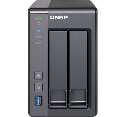 QNAP Turbo NAS TS-251+ 2 x Total Bays NAS Server FrontMaximum