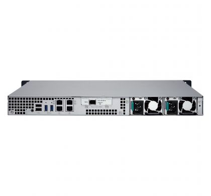 QNAP Turbo NAS TS-463U-RP 4 x Total Bays NAS Server - 1U - Rack-mountable RearMaximum