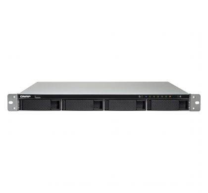 QNAP Turbo NAS TS-463U-RP 4 x Total Bays NAS Server - 1U - Rack-mountable FrontMaximum