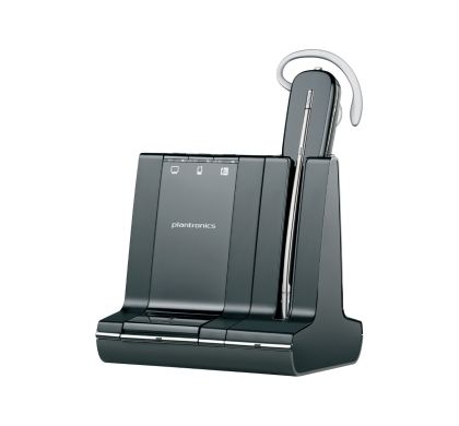 PLANTRONICS Savi W740 Wireless DECT Mono Earset - Over-the-ear, Behind-the-neck, Over-the-head - Outer-ear