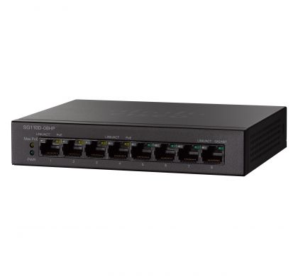 LINKSYS Cisco SG110D-08HP 8 Ports Ethernet Switch