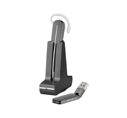 PLANTRONICS Savi W440 Wireless DECT Mono Earset - Behind-the-ear, Over-the-ear, Over-the-head - Outer-ear