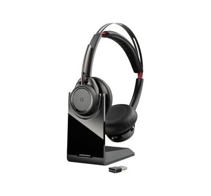 PLANTRONICS Voyager Focus UC B825 Wireless Bluetooth Stereo Headset - Over-the-head - Supra-aural