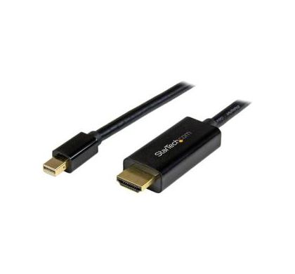 STARTECH .com DisplayPort/HDMI A/V Cable for Ultrabook, Projector, Desktop Computer - 1 m - 1 Pack