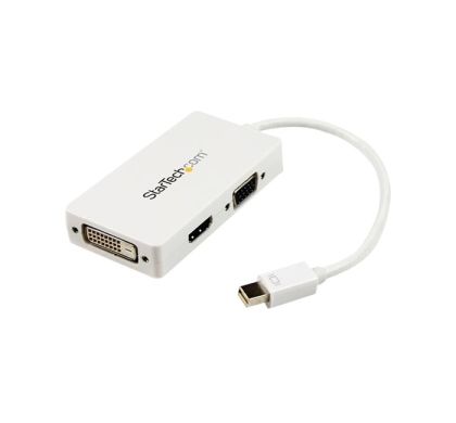 STARTECH .com Mini DisplayPort/VGA/DVI/HDMI A/V Cable for Audio/Video Device, MacBook Pro, MacBook Air, TV, Projector, Monitor - 1 Pack