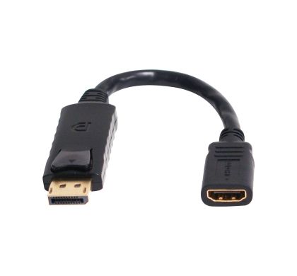 COMSOL DisplayPort/HDMI A/V Cable for TV, PC, Audio/Video Device - 20 cm
