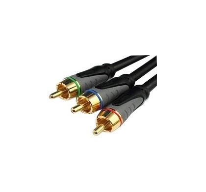 COMSOL Component Video Cable for TV, DVD, Blu-ray Player, Home Theater System, Stereo Receiver, HDTV Set-top Boxes, Video Device - 50 cm