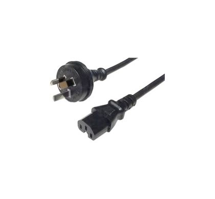 COMSOL Standard Power Cord - 1 m Length - Australia Power - IEC 60320 C15