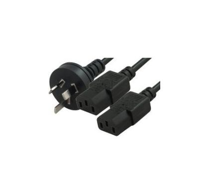 COMSOL Splitter Cord - 2 m Length - Australia Power - IEC 60320 C13