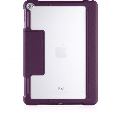 STM Bags dux Carrying Case for iPad Air 2 - Blackberry, Clear RearMaximum