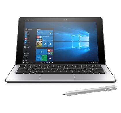 HP Elite x2 1012 G1 Tablet PC - 30.5 cm (12") - In-plane Switching (IPS) Technology - Wireless LAN - Intel Core M m3-6Y30 Dual-core (2 Core) 900 MHz FrontMaximum