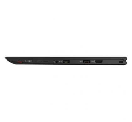 LENOVO ThinkPad Yoga 20FQ000VAU Tablet PC - 35.6 cm (14") - In-plane Switching (IPS-Pro) Technology - Wireless LAN - Intel Core i5 i5-6200U Dual-core (2 Core) 2.30 GHz - Black LeftMaximum