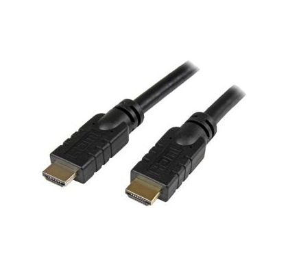 STARTECH .com HDMI A/V Cable for Audio/Video Device, Home Theater System, Amplifier, Gaming Console, Blu-ray Player, DVD Player, Projector - 30 m - Shielding - 1 Pack