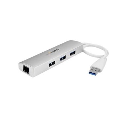 STARTECH .com USB Hub - USB - External - Silver, White