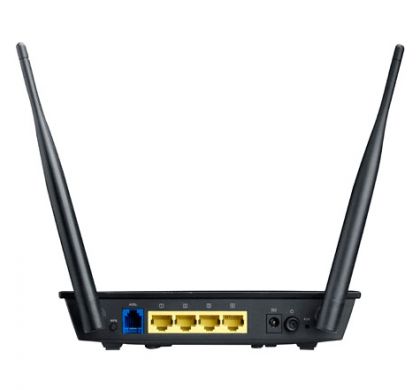 ASUS DSL-N12E IEEE 802.11n  Modem/Wireless Router RearMaximum