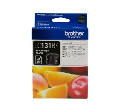 BROTHER LC-131BK Ink Cartridge - Black