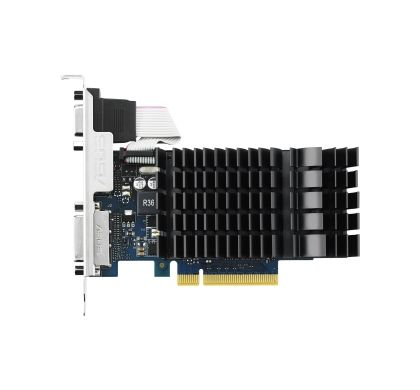 ASUS GT730-SL-2GD3-BRK GeForce GT 730 Graphic Card - 902 MHz Core - 2 GB GDDR3 - PCI Express 2.0 - Low-profile
