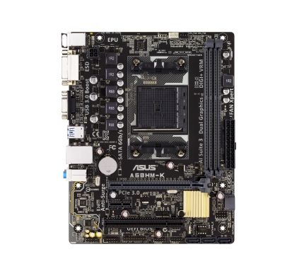ASUS A68HM-K Desktop Motherboard - AMD A68 Chipset - Socket FM2+
