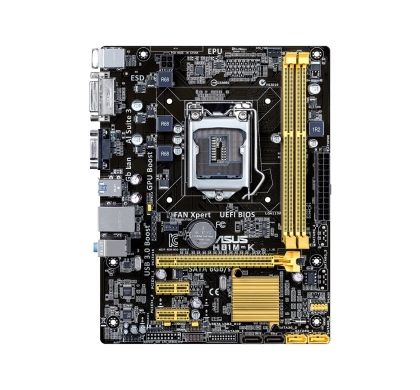 ASUS H81M-K Desktop Motherboard - Intel H81 Chipset - Socket H3 LGA-1150