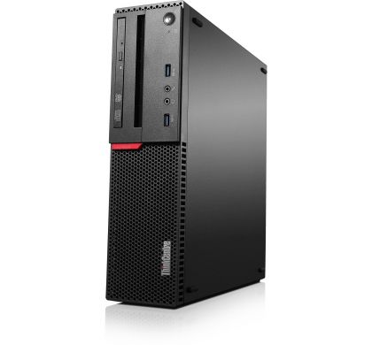 LENOVO ThinkCentre M900 10FH0003AU Desktop Computer - Intel Core i5 i5-6600 3.30 GHz - Small Form Factor - Black BottomMaximum